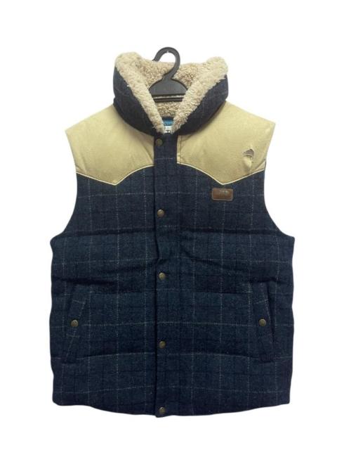 The North Face The North Face x Harris Tweed Nuptse Down Vest Jacket