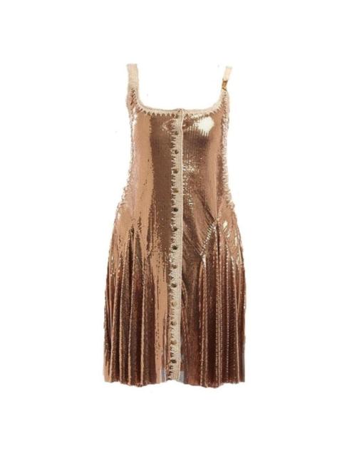 rabanne Gold Chainmail Dress