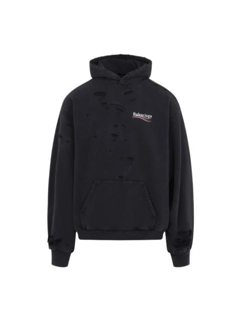 Destroyed Layered Hoodie