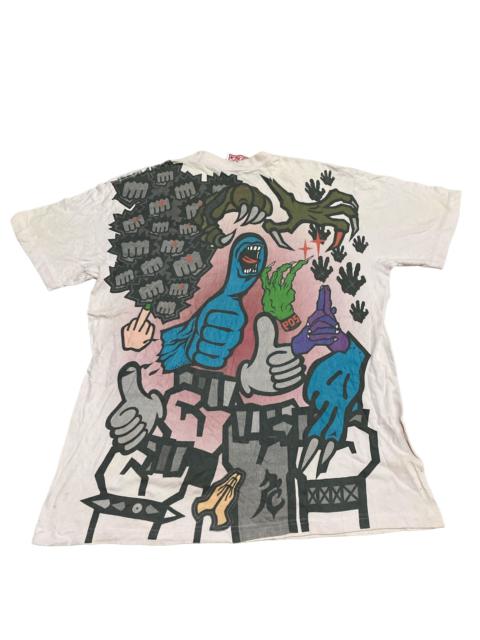 Other Designers Vintage - Vintage Punk Drunkers Tshirt Tokyo Street Wear