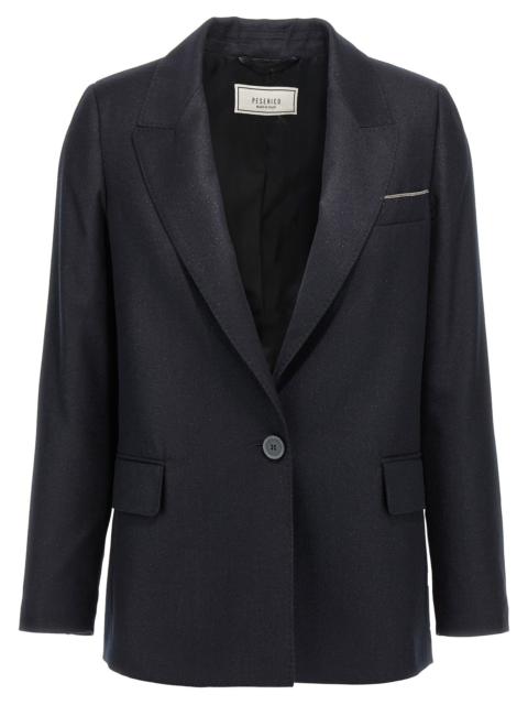 PESERICO Peserico Women Lurex Single-Breasted Blazer