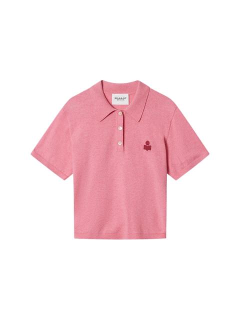 Isabel Marant Étoile Wool and cotton polo shirt