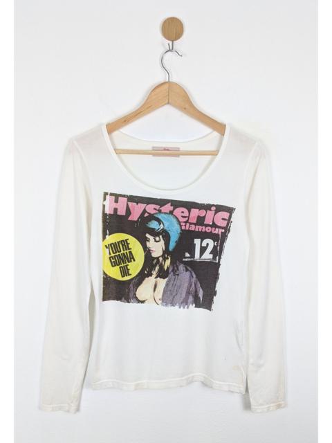 Hysteric Glamour Hysteric Glamour You're Gonna die shirt