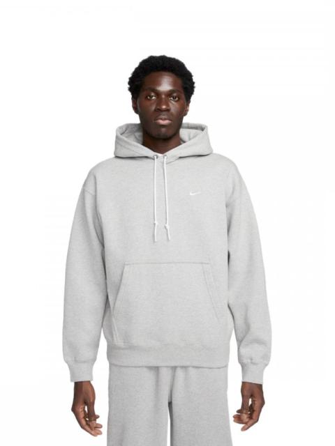 Nike Solo Swoosh Fleece Hoodie "Dark Grey Heather"