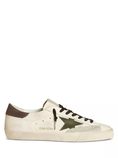 Golden Goose Men's Super Star Leather Sneakers