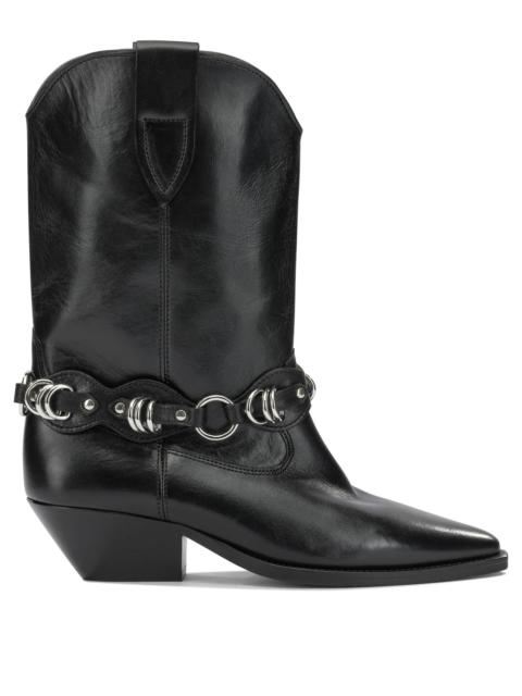 Isabel Marant Isabel Marant Duerto Cowboy Ankle Boots Black