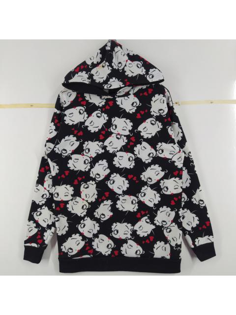 Other Designers Archival Clothing - Betty Boop X Strange Heaven Fullprint Hoodie