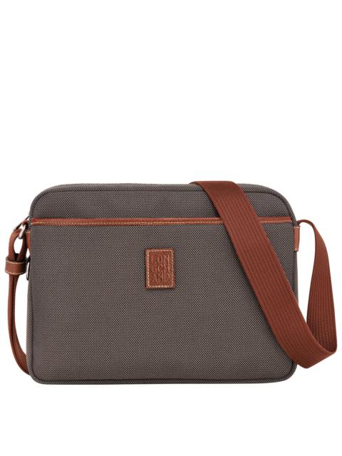 Longchamp Boxford M Camera bag Brown - Canvas