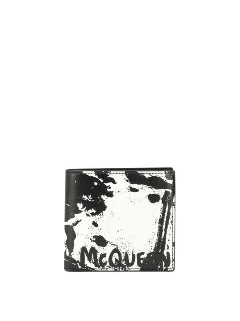 Alexander Mc Queen Mc Queen Graffiti Wallet