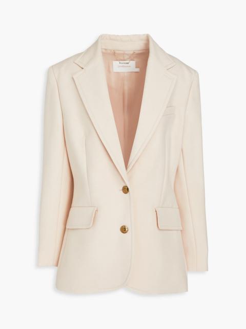 Zimmermann Wool-blend crepe blazer