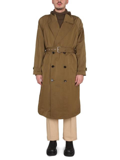 Bottega Veneta Bottega Veneta Men Nylon Folding Trench Coat