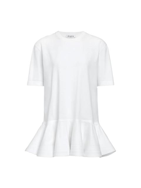 Alaïa Peplum T-Shirt