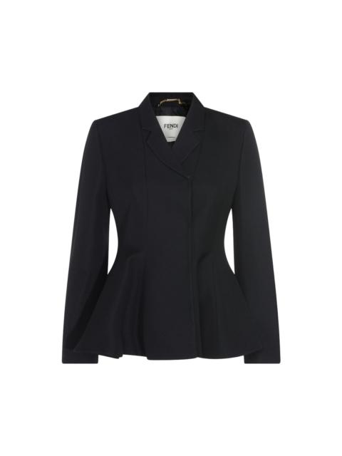 FENDI Black Wool Blazer