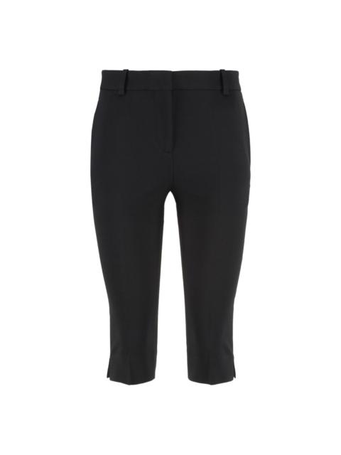 TOTEME crepe-texture bermuda shorts