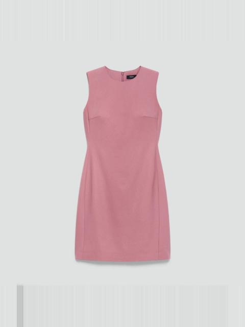 Theory Sleeveless Fitted Dress in Good Wool