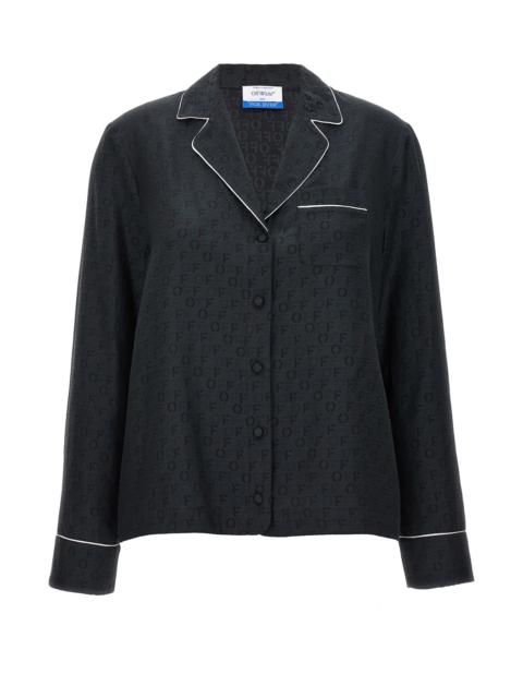 Off-White 'Off Jaquard Pajama' shirt