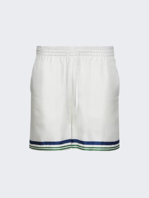 CASABLANCA Drawstring Shorts Tennis Mascot