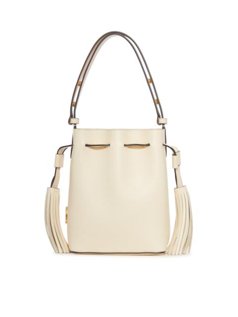 Valentino SMALL LEATHER BUCKET BAG