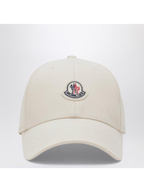 Moncler Moncler Beige Baseball Cap With Logo Women