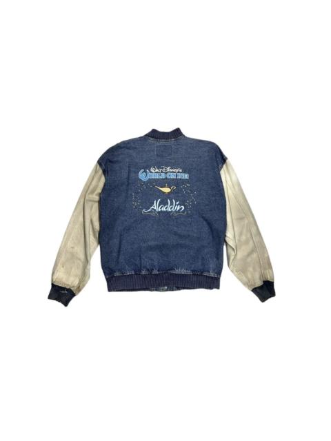 Other Designers Distress 90’s Aladdin Disney Denim Jacket