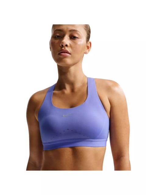 Nike Women's Swift High-Support Lightly Lined Sports Bra -Sapphire