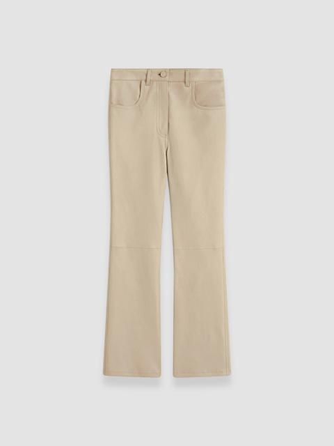 JOSEPH Duke Leather Stretch Trousers