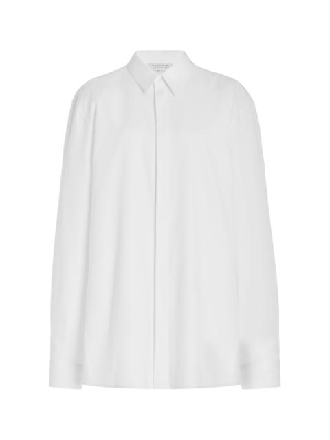 GABRIELA HEARST Nicolas Shirt in White Sea Island Cotton