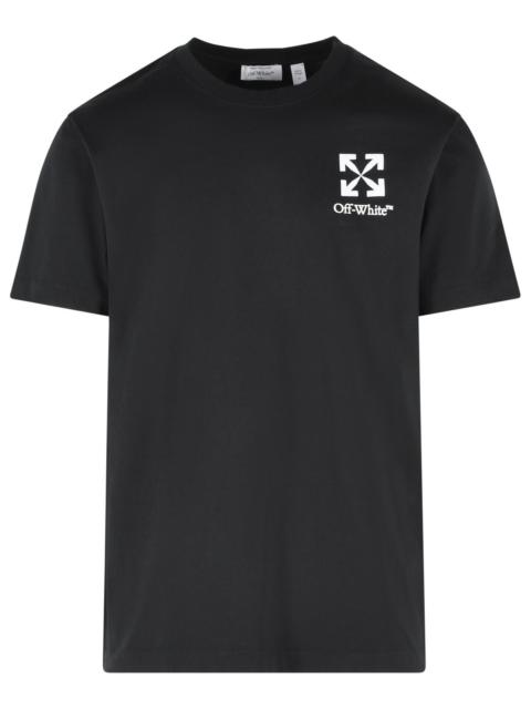 Off-White Off-white 'SMALL Arrow' Black Cotton T-shirt