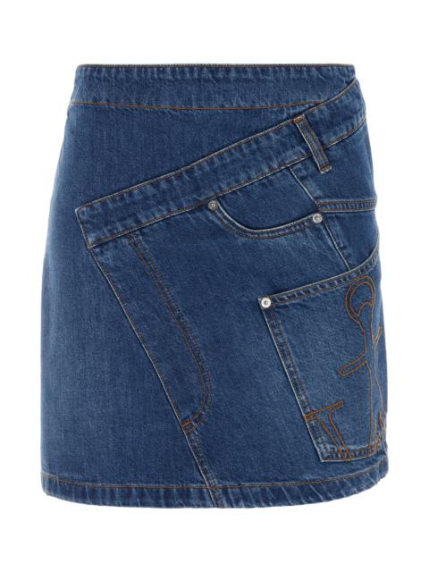 JW Anderson Denim mini skirt