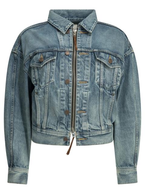 CELINE Celine Zippered Denim Jacket