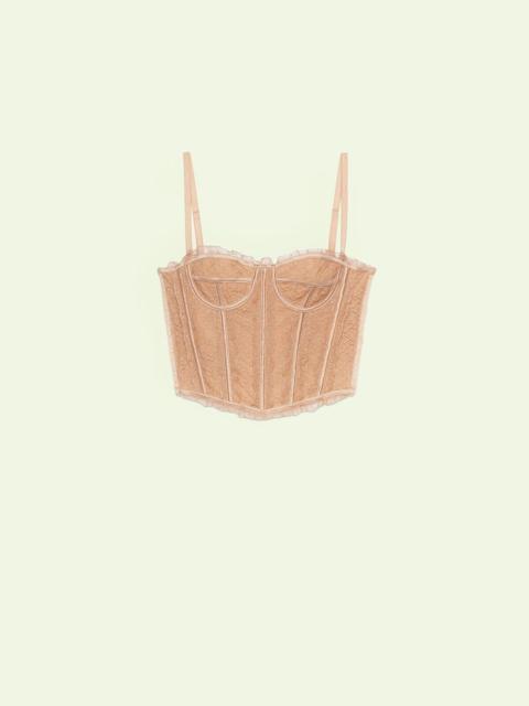 GUCCI Gucci GG Net Corset Top
