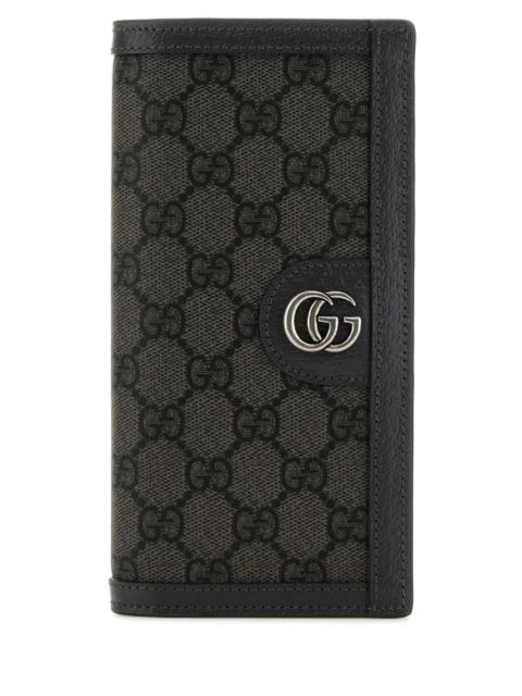 Gucci Men Gg Supreme Fabric Ophidia Wallet