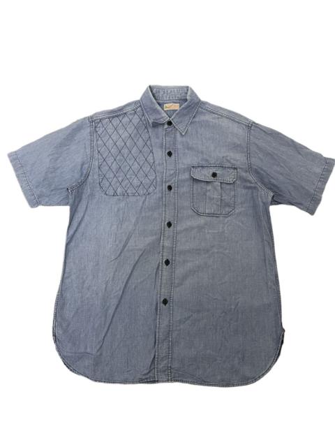 Other Designers VINTAGE SUGAR CANE DENIM SS SHIRT