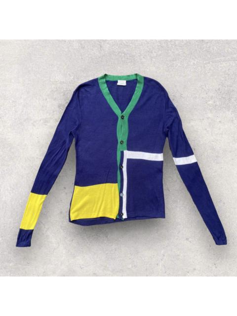 SS13 Runway ColorBlock Cardigan