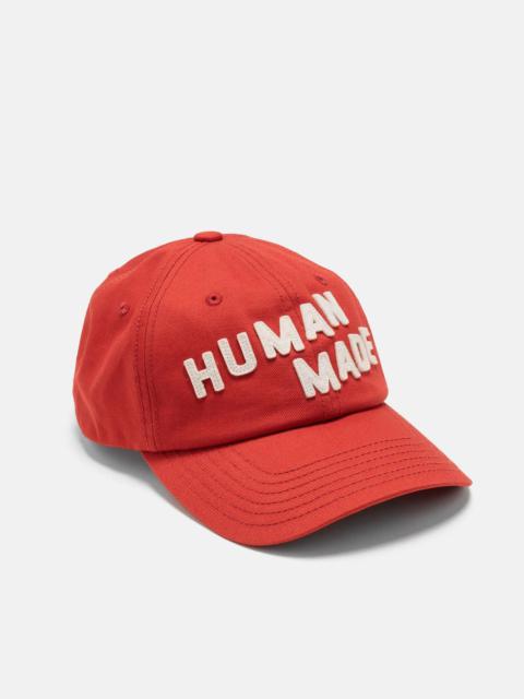 6Panel Twill Cap Red