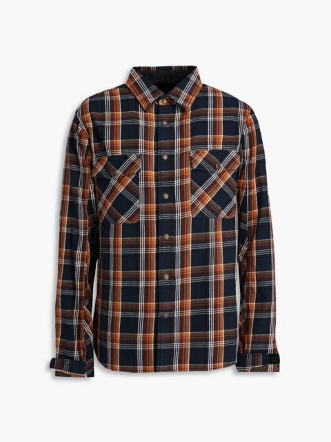 rag & bone Jack checked cotton-flannel shirt