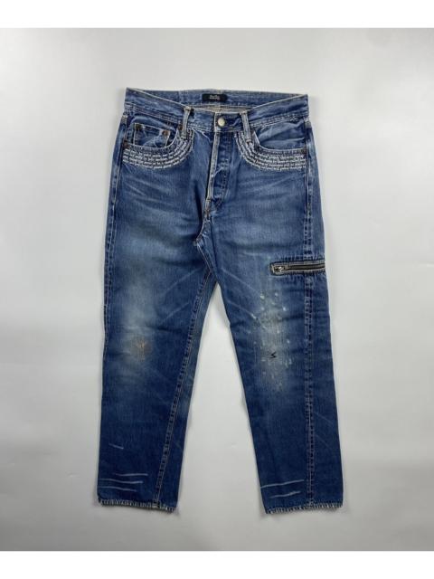 UNDERCOVER Undercover S/S’09 “Neoboy” Patti Smith Poem Denim Pants