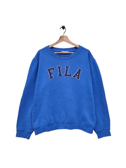 Other Designers Fila × Vintage - Vintage Fila Sweatshirt Blue