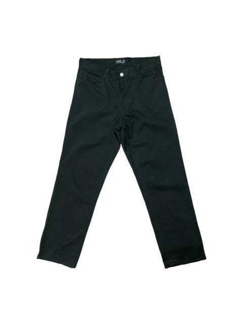 Other Designers Agnes B. - Agnes B. Homme Paris Blank Black Casual Pants