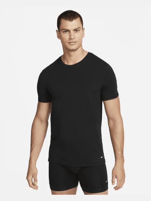Nike Nike Dri-FIT Essential Cotton Stretch Men's Slim Fit Crew Neck Undershirt (2-Pack)