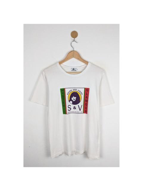 Hysteric Glamour Hysteric Glamour Sound & Vision Cross Colours shirt