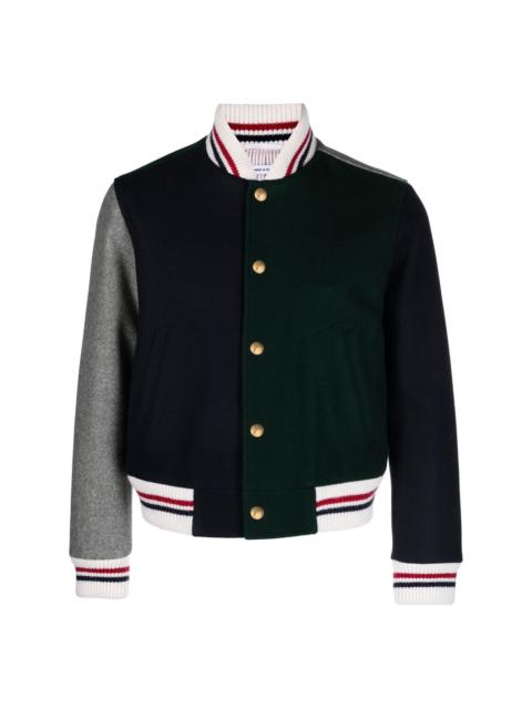 Thom Browne colour-block bomber jacket