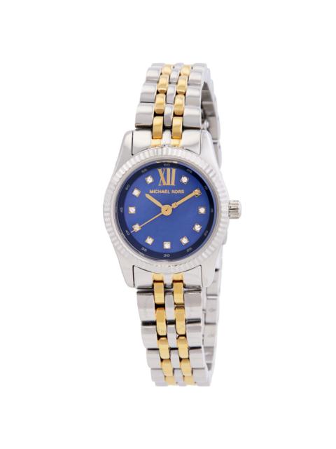 MICHAEL KORS Michael Kors Lexington Quartz Blue Mother of Pearl Dial Ladies Watch MK4865