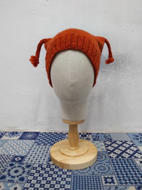 Other Designers Archival Clothing - Orange character anime harajuku beanie hat
