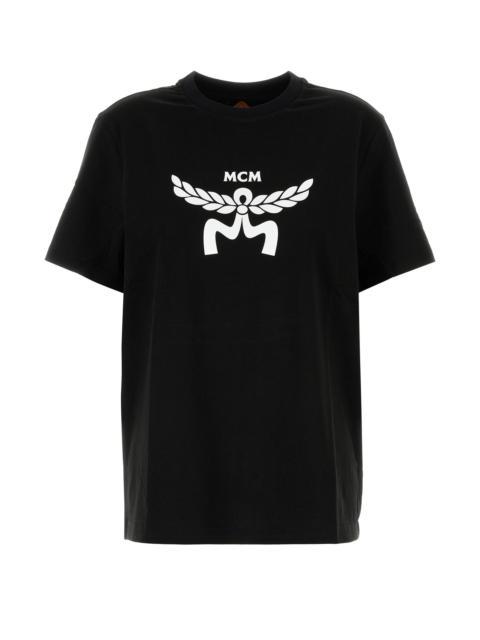 MCM Black cotton t-shirt