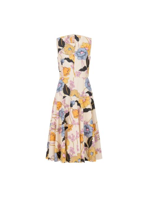 Marni Melodia Floral Print Dress