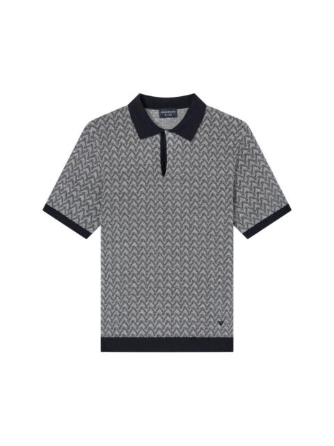 EMPORIO ARMANI Cotton polo shirt