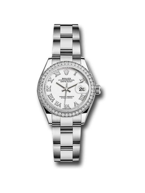 ROLEX Rolex Lady Datejust Automatic White Dial Ladies Oyster Watch 279384WRO
