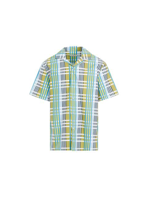 Lanvin Lanvin Men Lanvin Printed Bowling Shirt