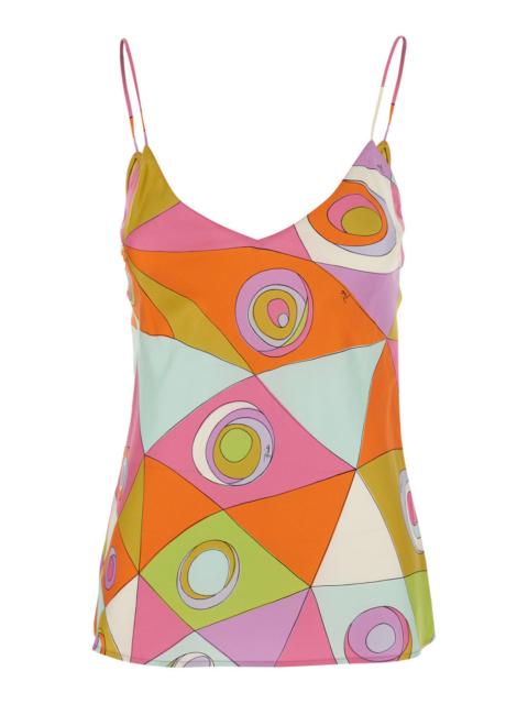 PUCCI Pucci Women Top Characterized By A Lively And Refined Design In Tech Fabric Multicolor For Women